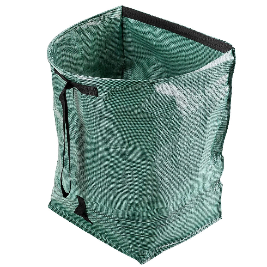 KADAX Sacchetto per foglie, rifiuti da giardino, pieghevole, resistente, con maniglie, 200 L