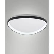 Quirk Plafoniera Led Nera D.800