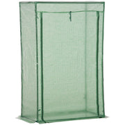 Serra invernale in acciaio con porta ¨C zephmum ¨C 100x50x150cm