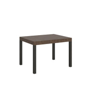 Tavolo allungabile 80x120/204 cm Everyday telaio Antracite - Noce