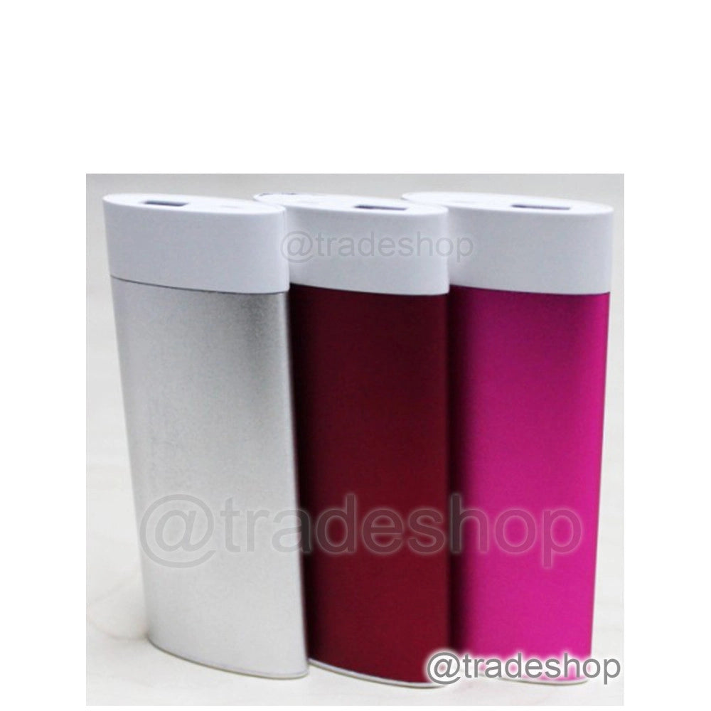 Trade Shop - Powerbank 3600 Mah Batteria Portatile Alluminio Ricarica Smartphone Cellulare -