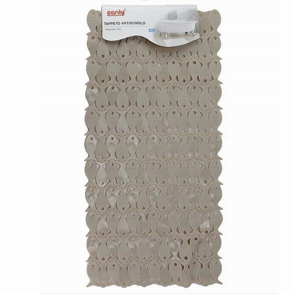Trade Shop - Tappeto Tappetino Pvc Pesciolini Antiscivolo Vasca Bagno Doccia 67 X 35 Cm 59623 -