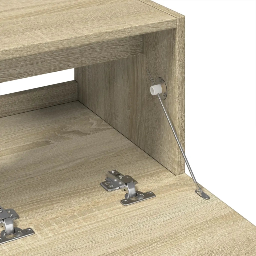 vidaXL Mobile Sottolavabo Rovere Sonoma 78x37x59 cm in Truciolare