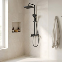 Set Doccia Rea Arlo Black