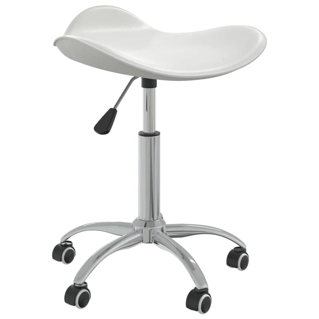 Sedia da ufficio/sedia da studio/sedia da ufficio in similpelle bianca 02_0023987