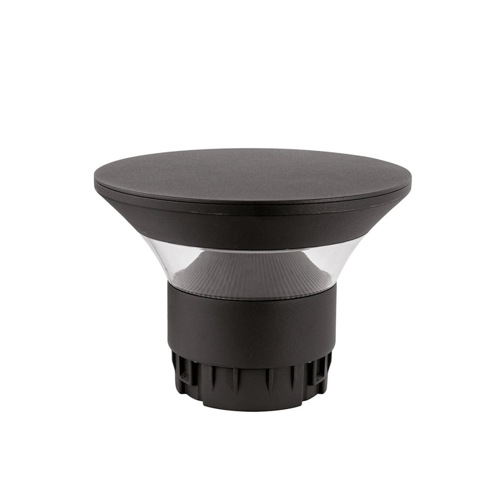 Paletto LED Diffuso GES2380 360° CCT 3000K/4000K/5000K IP65 in Alluminio Grigio Antracite Trattamento C4 - Gealuce