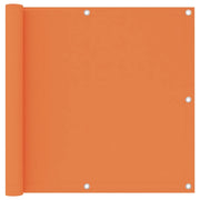 Paravento Balcone Arancione 90x400 cm Tessuto Oxford