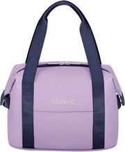 Picnic Tas Isolata per Donna, Borsa di Pranzo, Impermeabile, Leggera Borsa di Pranzo, Tas da Portare, Borsa di Pranzo per Lavoro, Scuola, Picnic, Viaggi, 6L Borsa a Due Pezzi