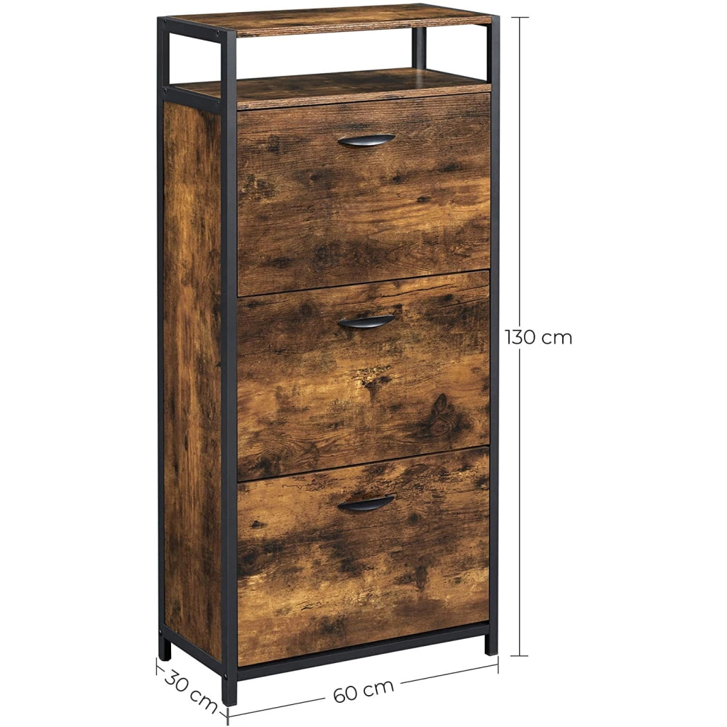 Valora SCARPIERA LBS101B01 Truciolato marrone rustico per corridoio