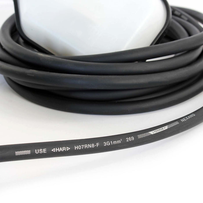 Interruttore a galleggiante antitrabocco per laghetti con cavo da 5m