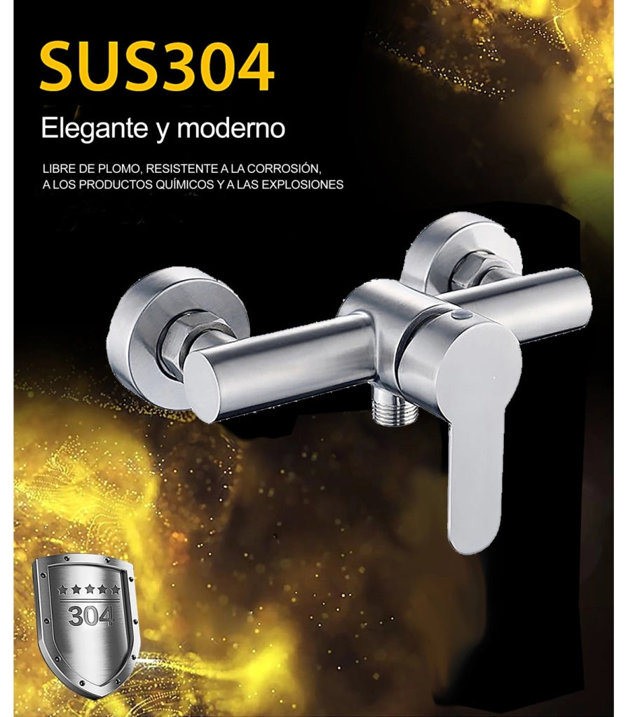 Rubinetto Doccia LH-8904 | Monocomando | Acciaio Inox SUS 304 | Cuore Ceramico