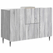 Credenza | Madia | Buffet da pranzo | Armadio da pranzo Grigio Sonoma 89 x 34,5 x 62 cm Legno ingegnerizzato