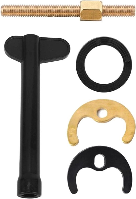 Kit di fissaggio per rubinetto monoblocco e lavatrice M10 - Fissaggio per rubinetto mixer a doppio foro per cucina