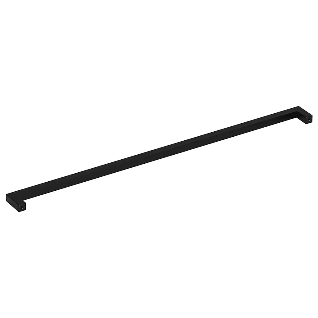 Maniglie per Mobili 5pz Nere 480mm in Acciaio Inox 155403