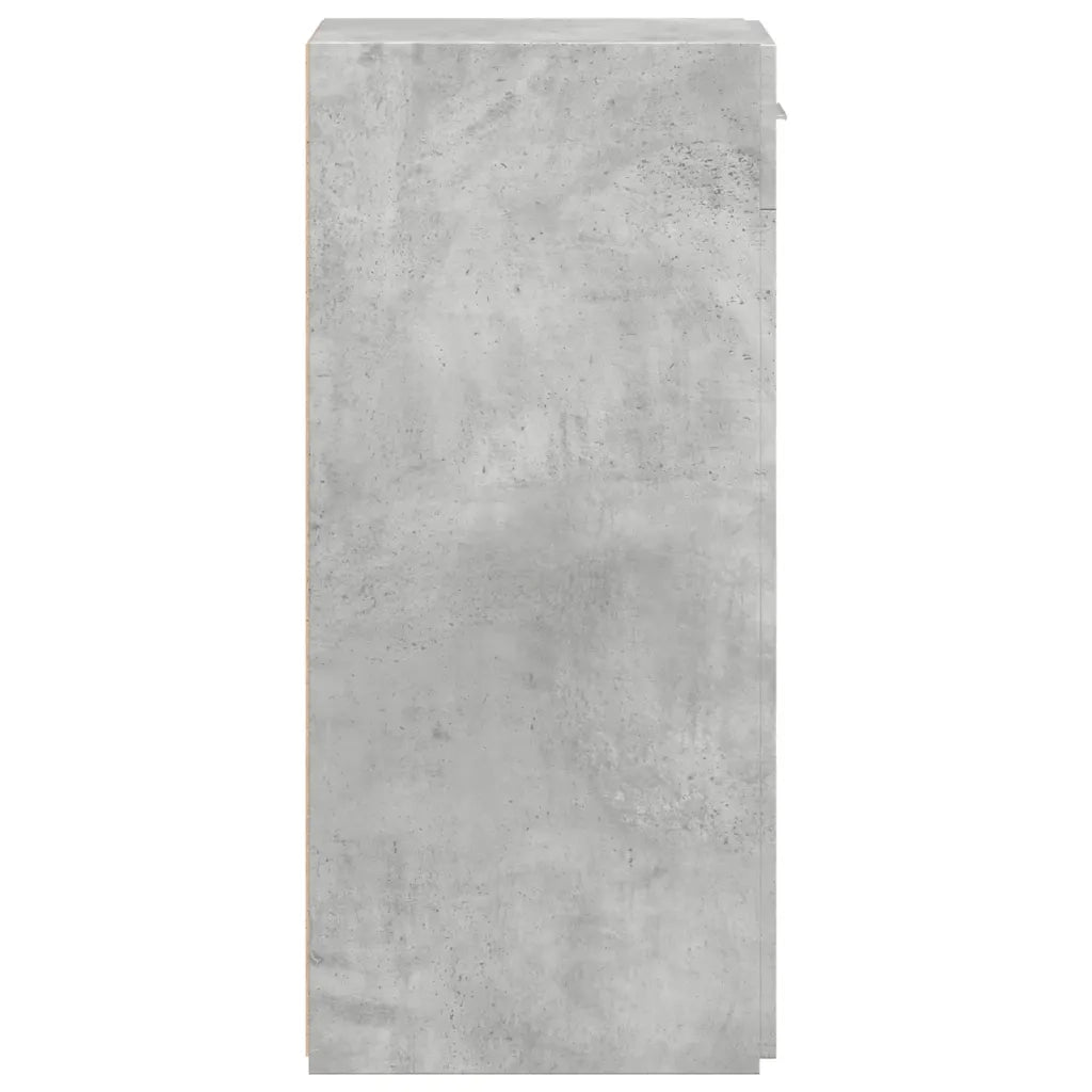 Credenza | Madia | Buffet da pranzo | Armadio da pranzo Grigio Cemento 30x42,5x93 cm in Legno Multistrato