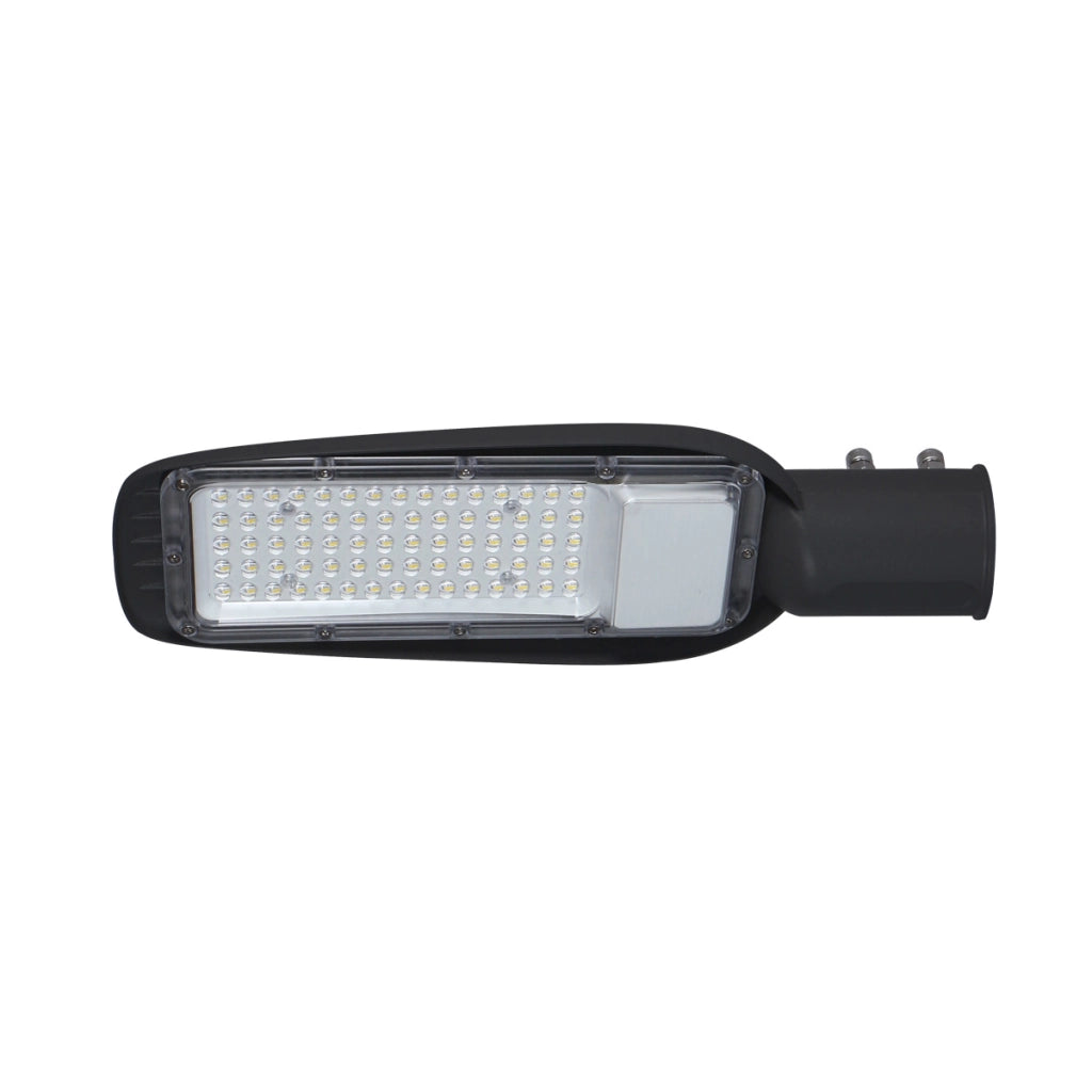 Lampione stradale LED 50W 4000K 5000lm IP65 nero Italux
