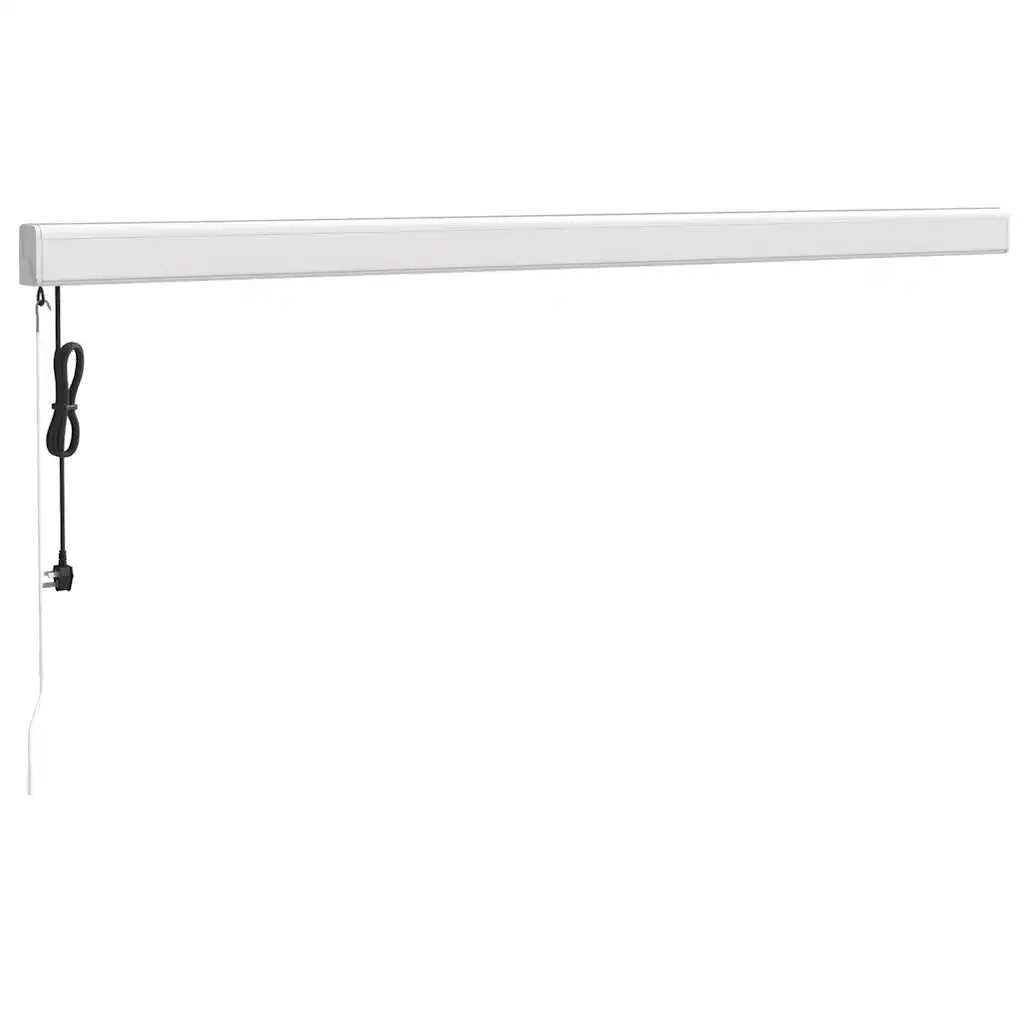 Tenda Retrattile Gialla e Bianca 4,5x3 m in Tessuto e Alluminio 3154584