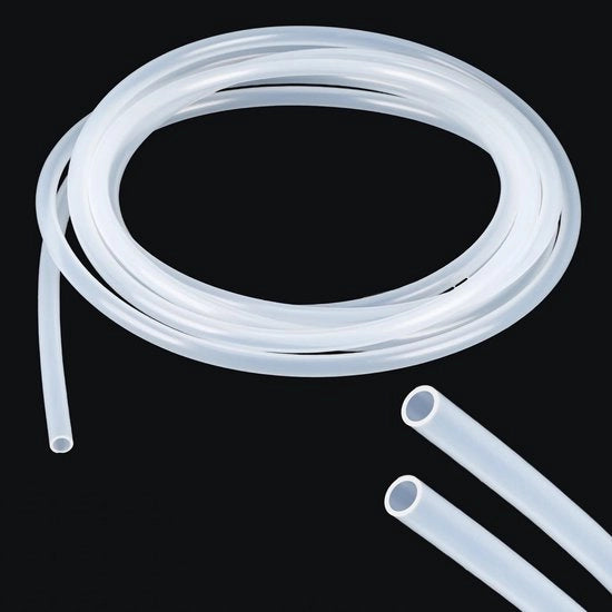 Slang in Silicone - 4 m - Flessibile - Sicuro per l'acqua da bere - 6 mm ID / 8 mm OD - Resistente alle pieghe - Temperatura di utilizzo - Facile da pulire - Slang per acquario