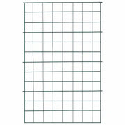 Set di Recinzione per Stagno 8 pz Verde 50 x 80 cm Acciaio