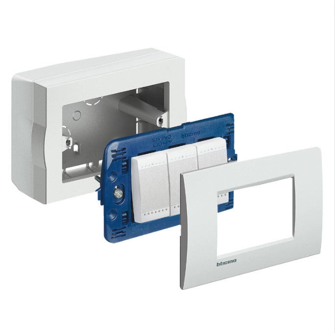 Bticino living light deviatore bianco unipolare basculante n4003n