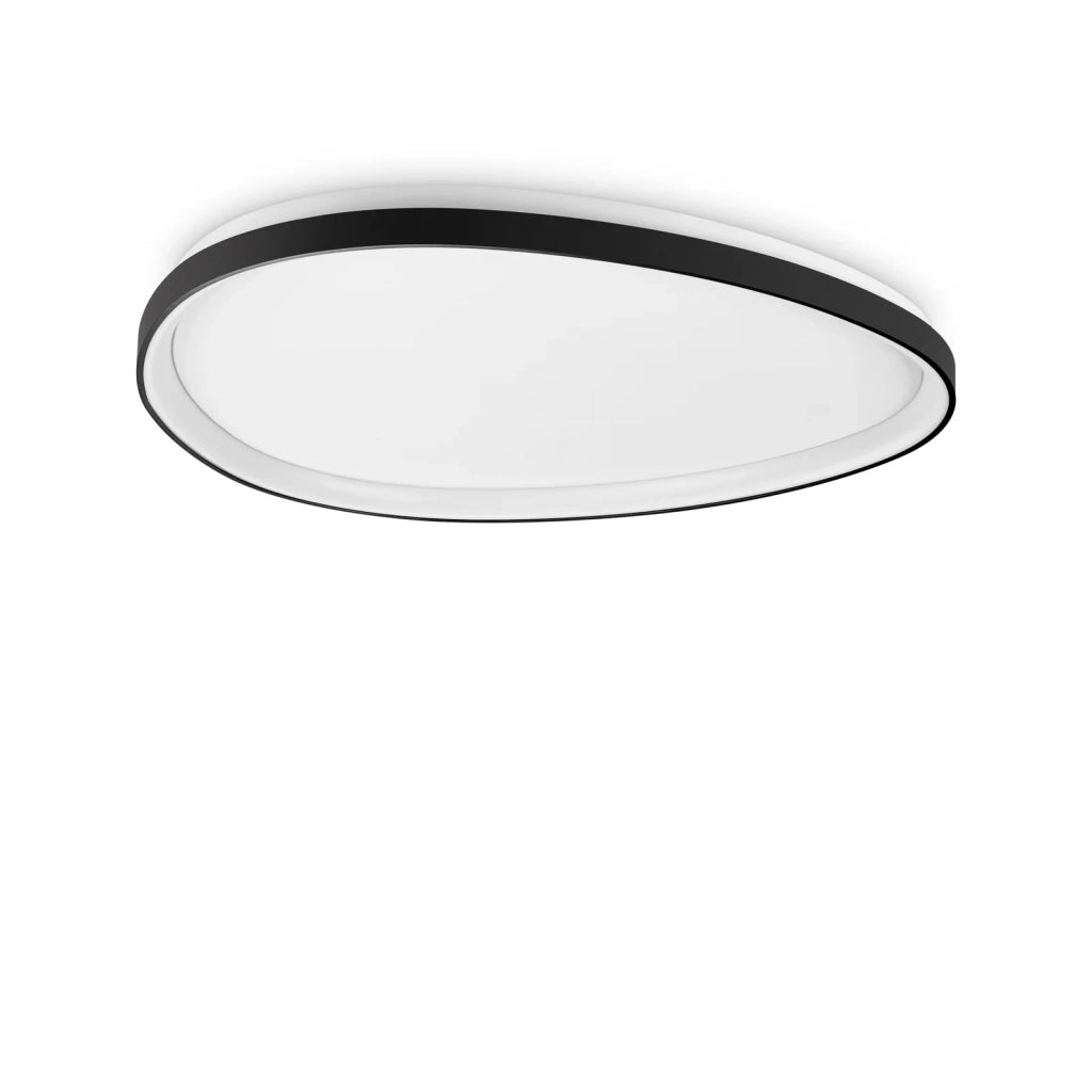 Plafoniera Gemini 1 Luce Led Integrato Nero