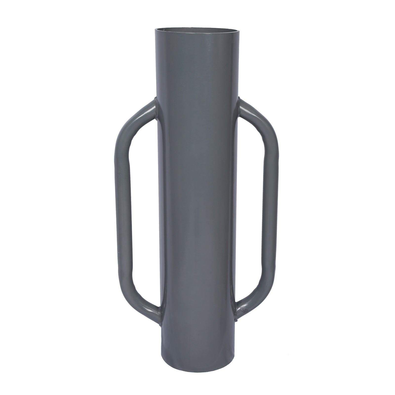 Battipalo manuale per recinzione, in acciaio Ø 165 mm, 16 kg con manici, per pali recinti