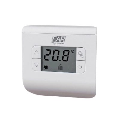 TERMOSTATO ELETTRONICO P/IMPIANTI DI RISCALDAMENTO E CONDIZIONAMENTO- FAR- pezzi 1