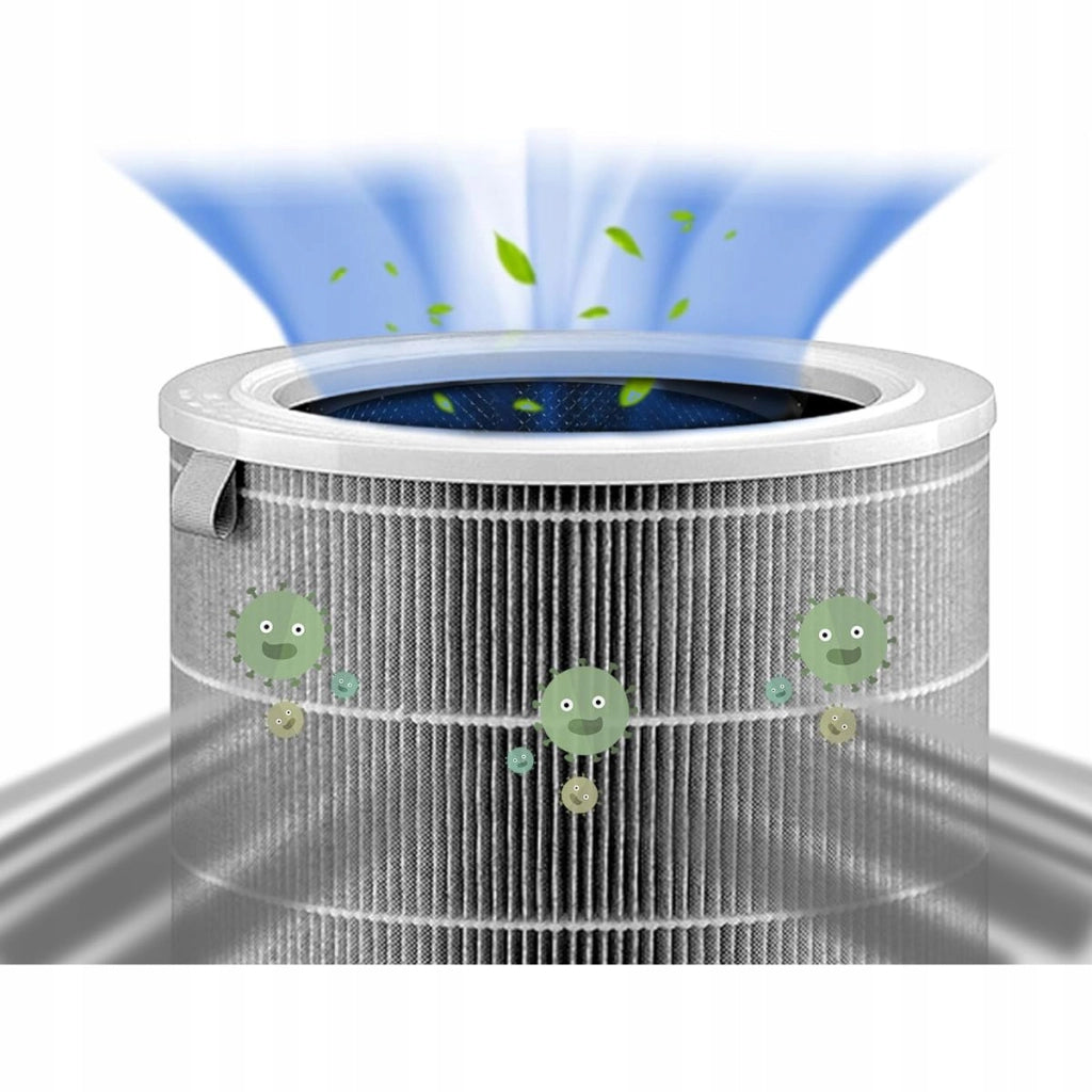 Set Filtro HEPA 360° con Chip RFID e 6 Prefiltri Cotone G4 – Compatibile con Xiaomi Air Purifier 2/2S/2C/2H/3H/3C/Pro