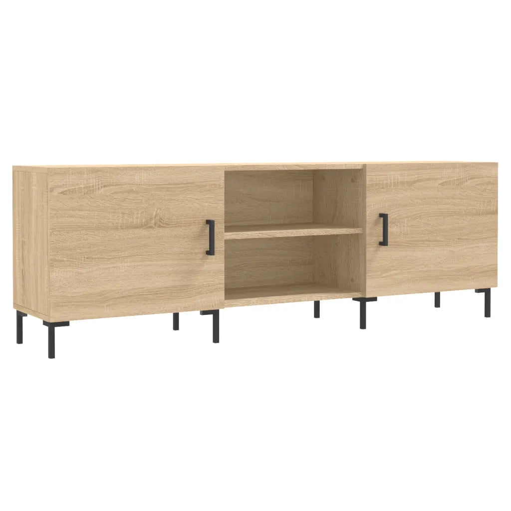 vidaXL Mobile Porta TV Rovere Sonoma 150x30x50 cm in Legno Multistrato