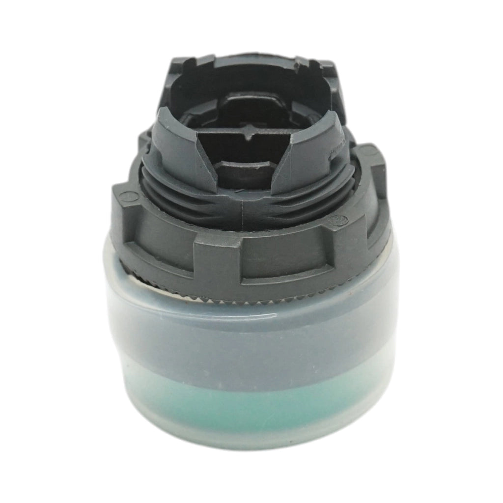 Testa del pulsante di controllo verde con cappuccio protettivo Ø 22mm ZBE Breckner Germany