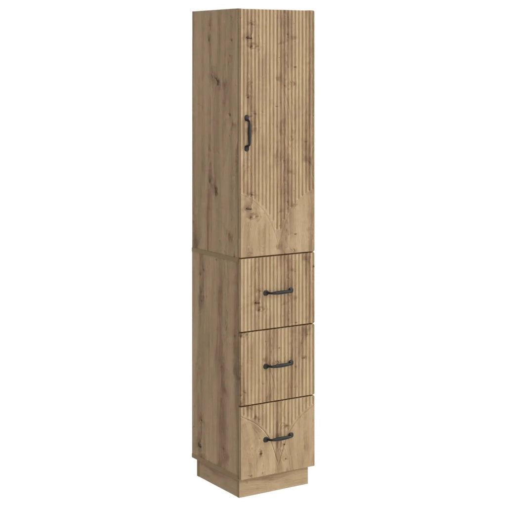 Set di armadi 2 pcs Rovere Artigianale 33 x 34,5 x 87 cm 3416816