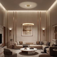 Lampada Da Soffitto G142-cp 50cm Gold