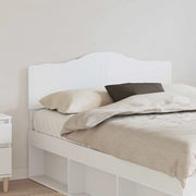 Testiera-Testata-Testiera Decorativa Bianco 120 cm Legno multistrato 556869