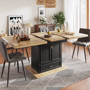Tavolo da Pranzo Allungabile ¨C Xylo ¨C Legno, 110-140x80x75 cm, 6 Persone