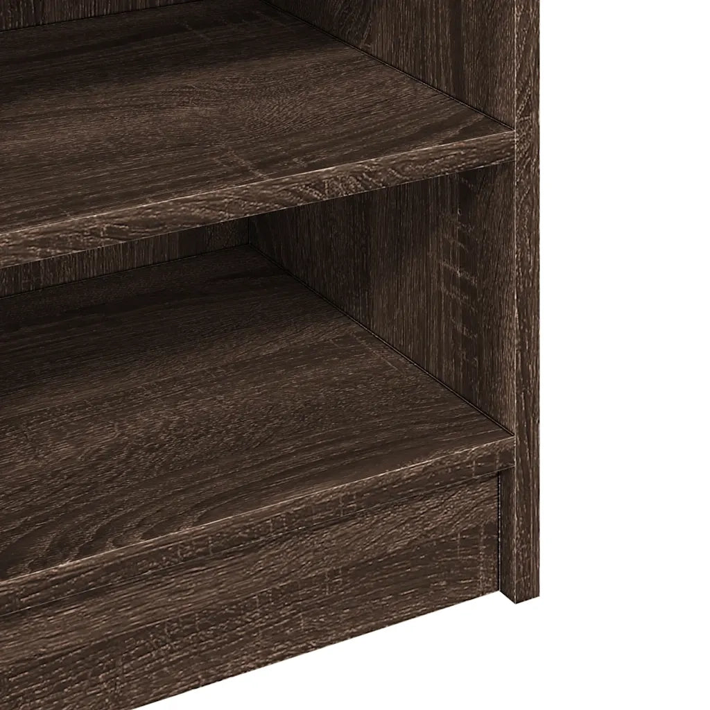 vidaXL Mobile Lavabo Rovere Marrone 90x29x55 cm in Truciolare