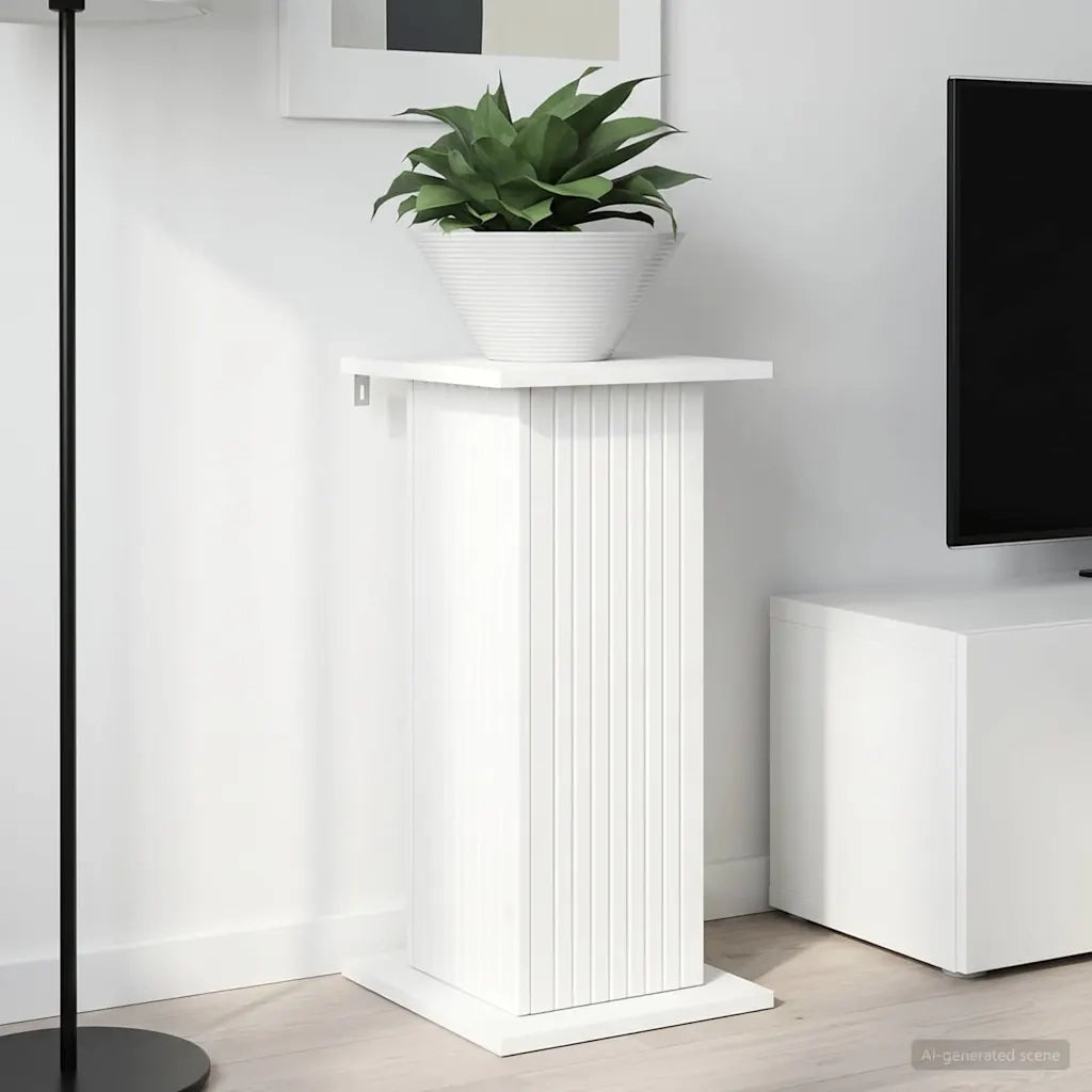 Supporto per piante Bianco 30,5 x 30 x 60,5 cm 899780