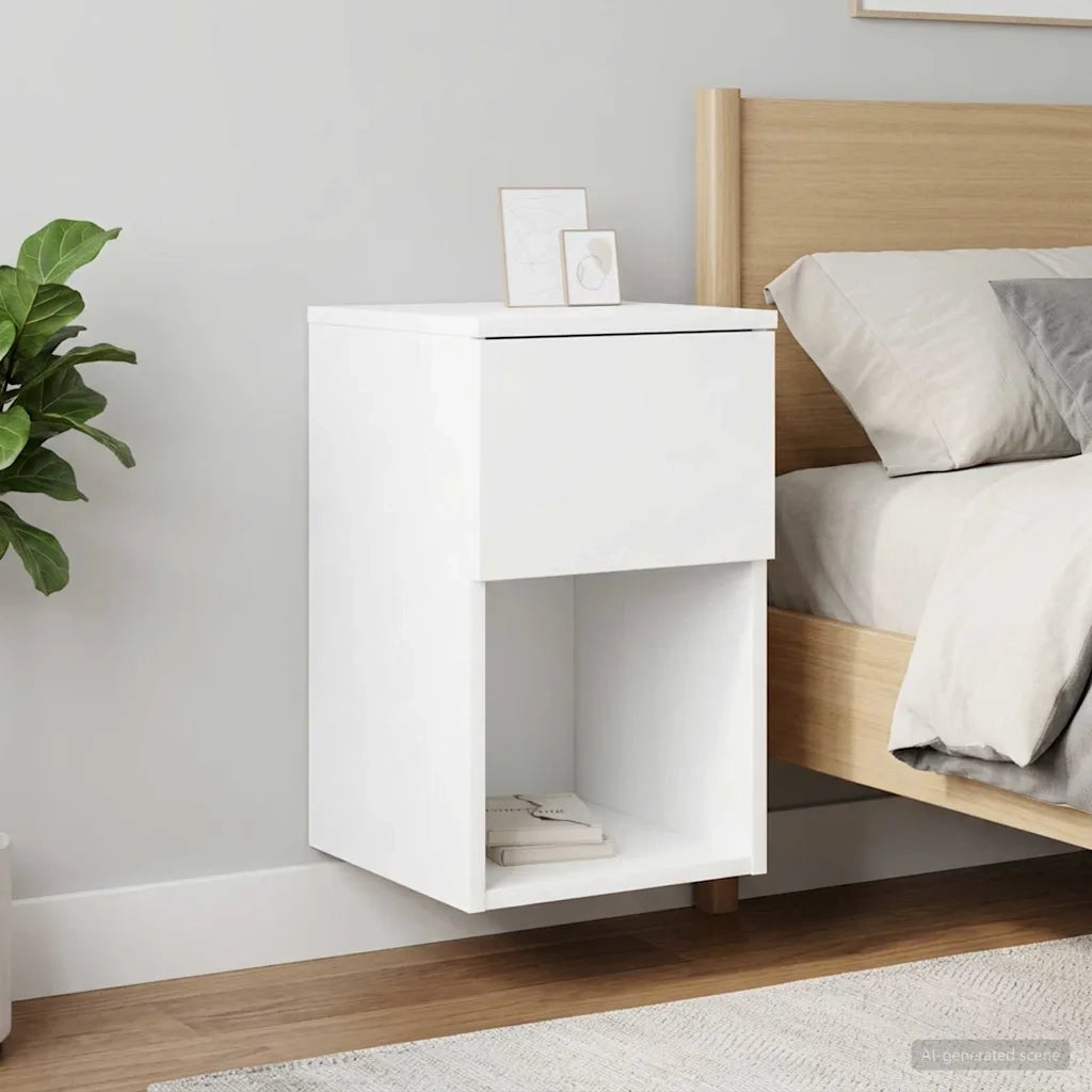 Armadietto per letto Bianco 29 x 31,5 x 49 cm CFW3210113