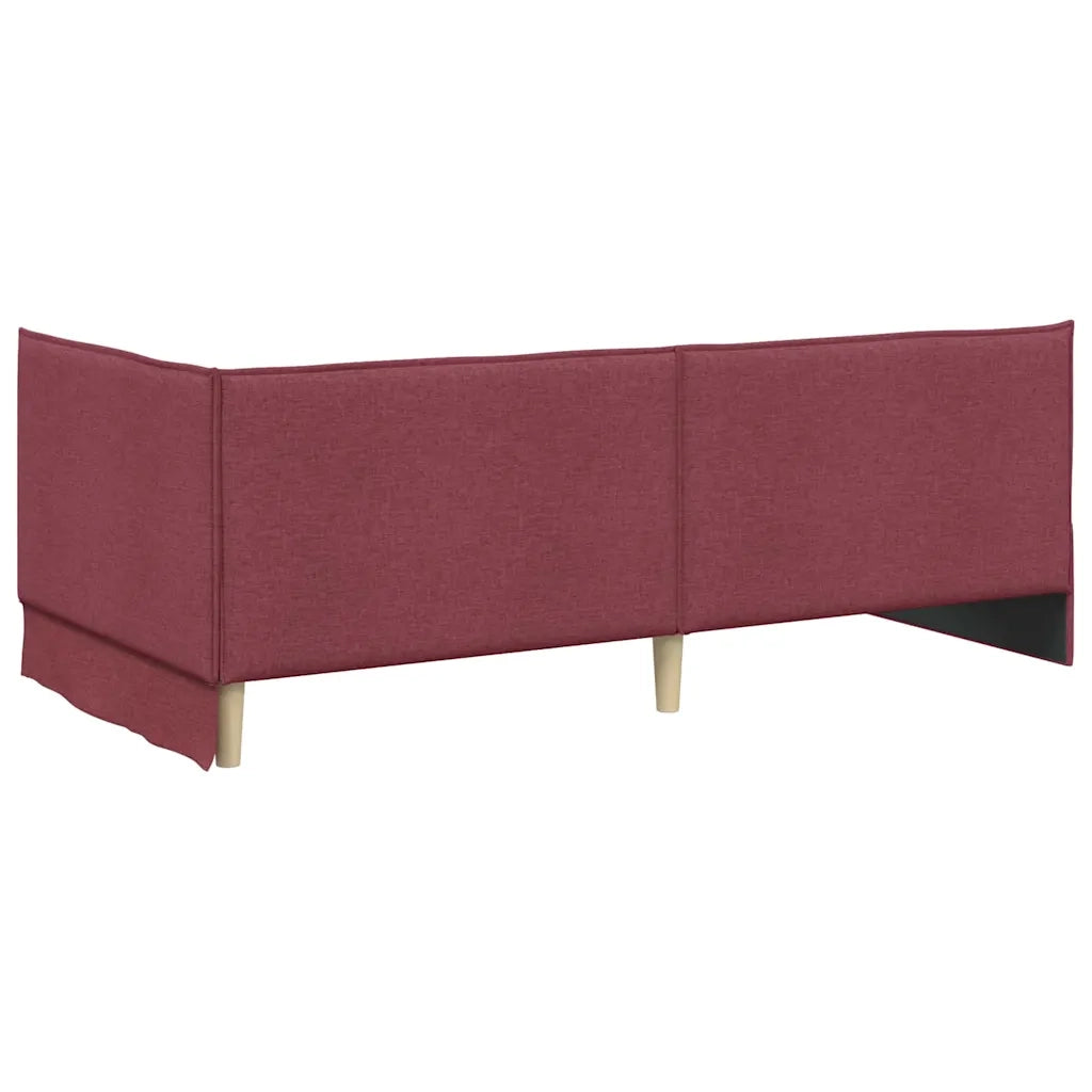 Struttura Letto Angolare con Materasso 2 pz-Giroletto con materasso Grigio Velluto 738331