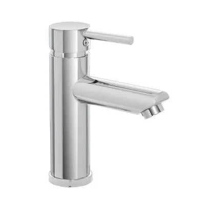 Miscelatore lavabo inox cromato lucido con piletta click-clack  York