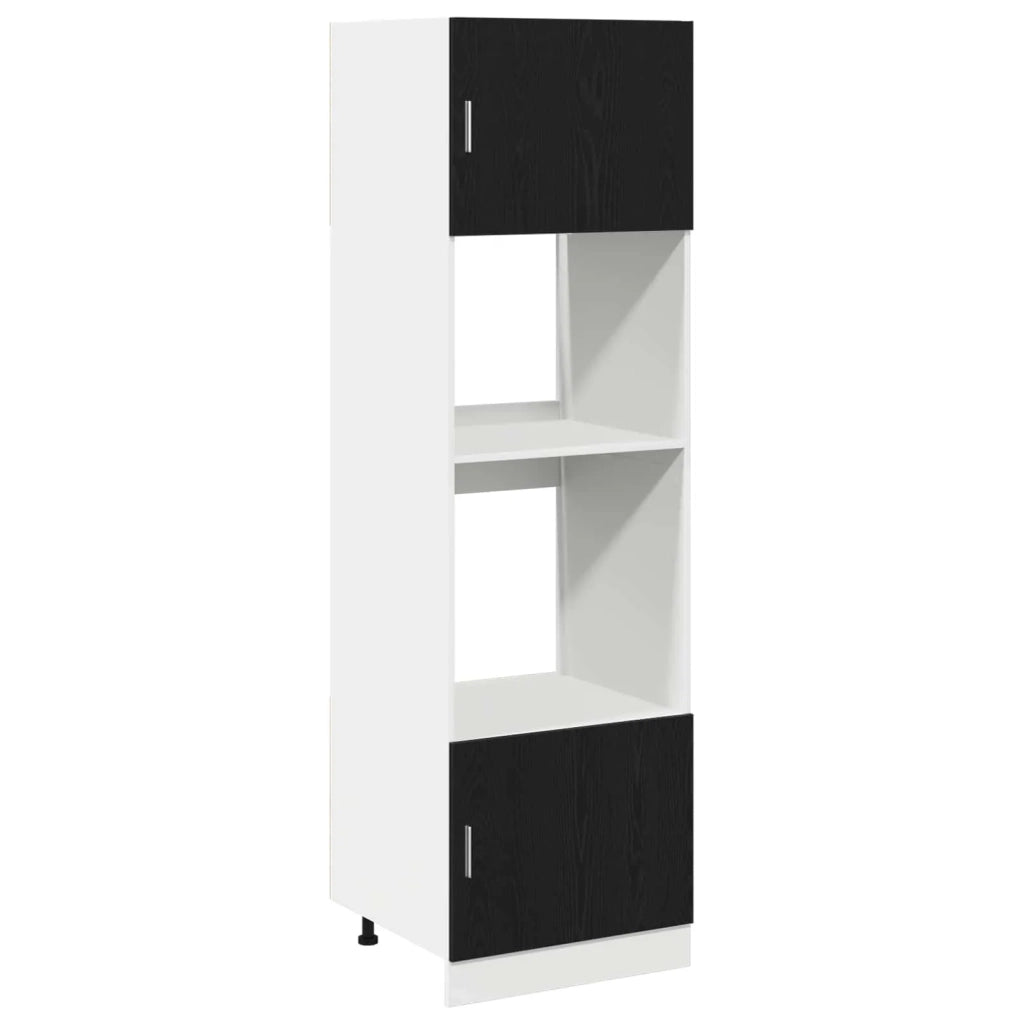 Armadio pensile Rovere Nero 60 x 57 x 207 cm Legno multistrato 3334018
