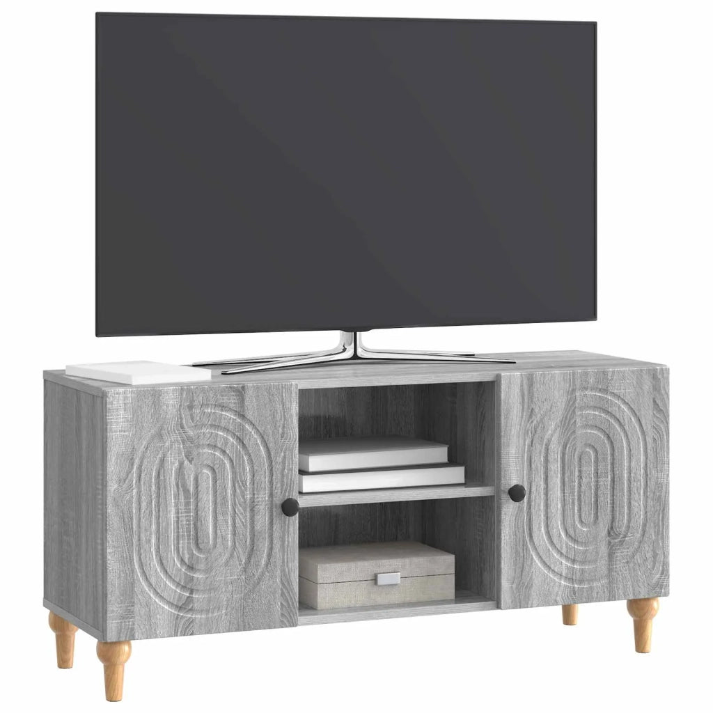 Mobile TV Grigio Sonoma 102 x 34,5 x 50 cm Legno ingegnerizzato
