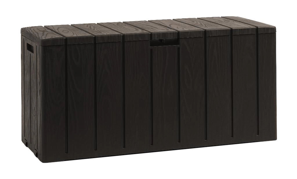 Baule da Interno o Esterno in Resina Multibox Bravo Brown 270 Litri