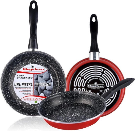 Set di sostituzione gomme - Rosso - 2 pezzi - 20/24 cm
