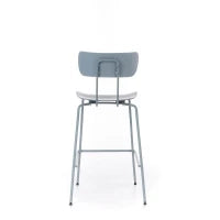E-STYLO Sgabello moderno in polipropilene, ideale per arredare con stile cucine, isole, penisole e locali commerciali come bar e bistrot, 45cm X 51cm H. 98cm