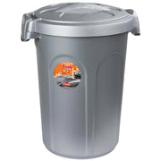 Bidone Immondizia Tom Stefanplast Grigio Lt 46 cm 45X40 H.cm 61