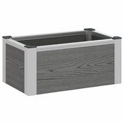 Letto rialzato da giardino Grigio 50 x 30 x 22 cm