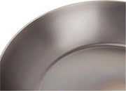Padella in acciaio di carbonio - multifunzione - 1 pezzo - argento - 20 cm