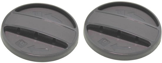 Tappo di chiusura per aspirapolvere - set da 2 - pezzo di ricambio