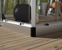 Serra Da Giardino in Policarbonato Balance Ibrida  487X244X229 cm Argento