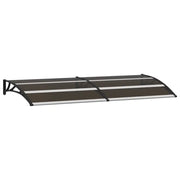 Pensilina per Porta Nera 200x75 cm in PC CFW4388551